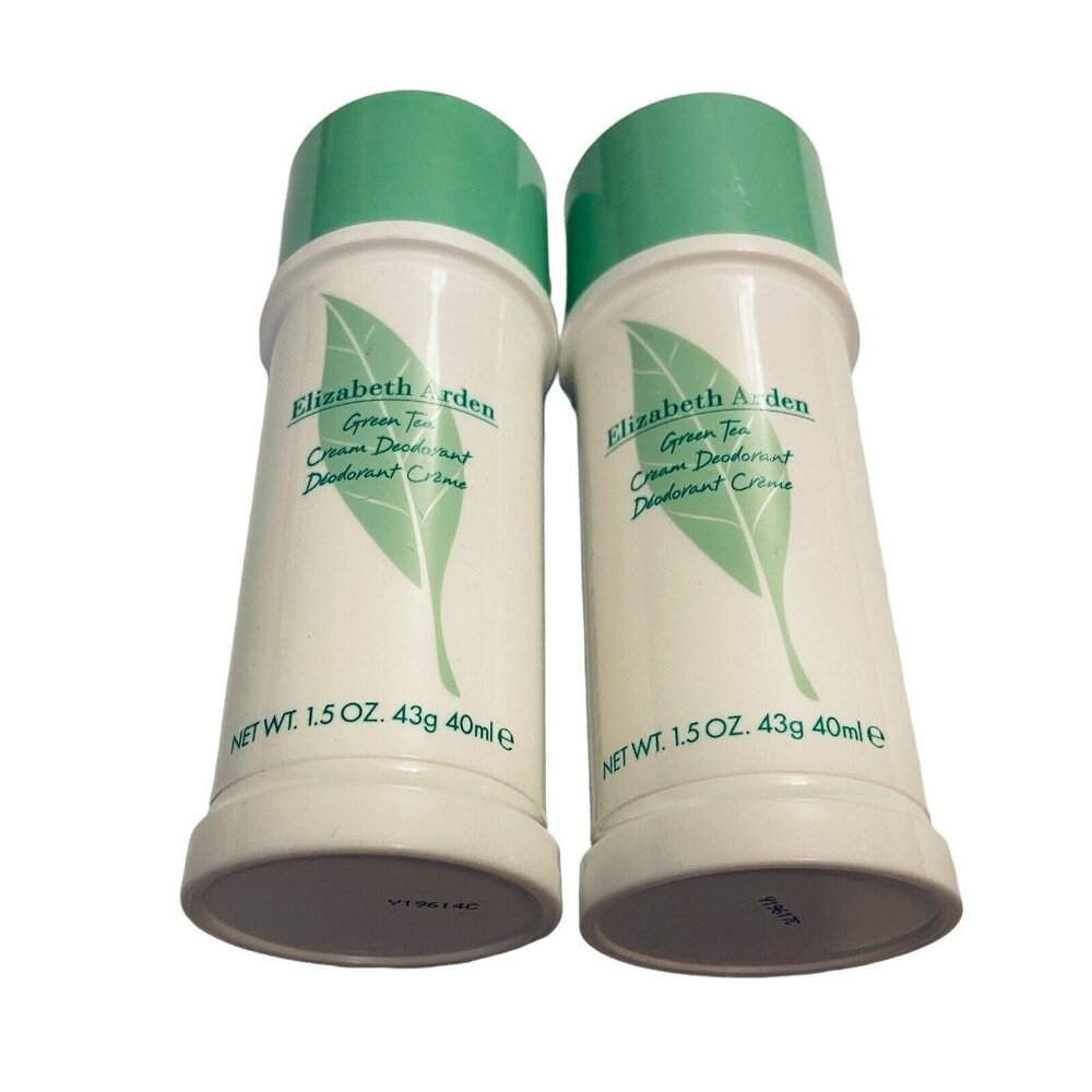2X Elizabeth Arden GREEN TEA DEODORANT 1.5 oz each NEW